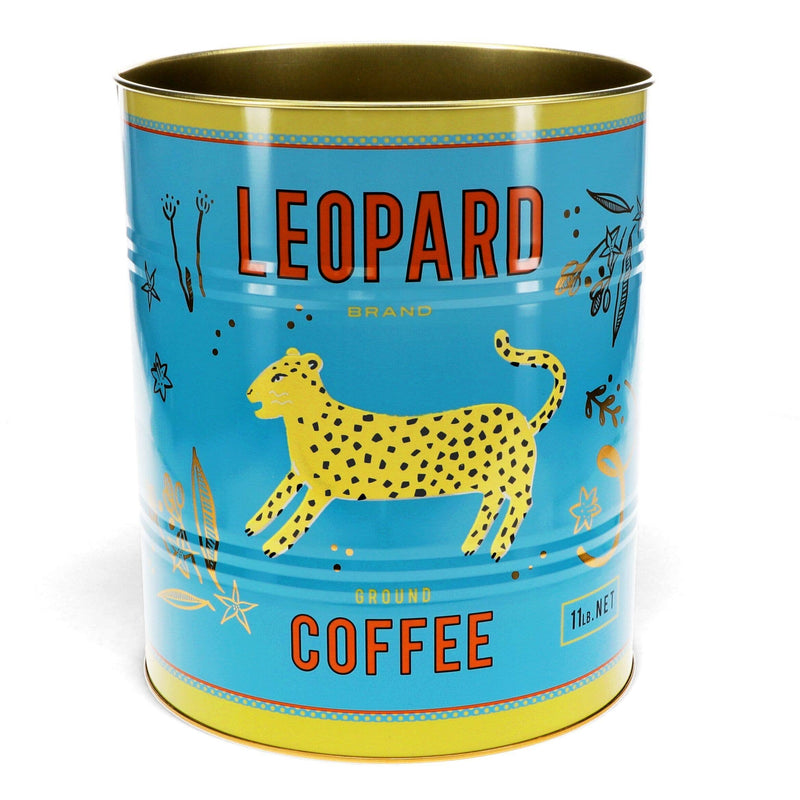 Xl Storage Tins (Set of 2) - Leopard