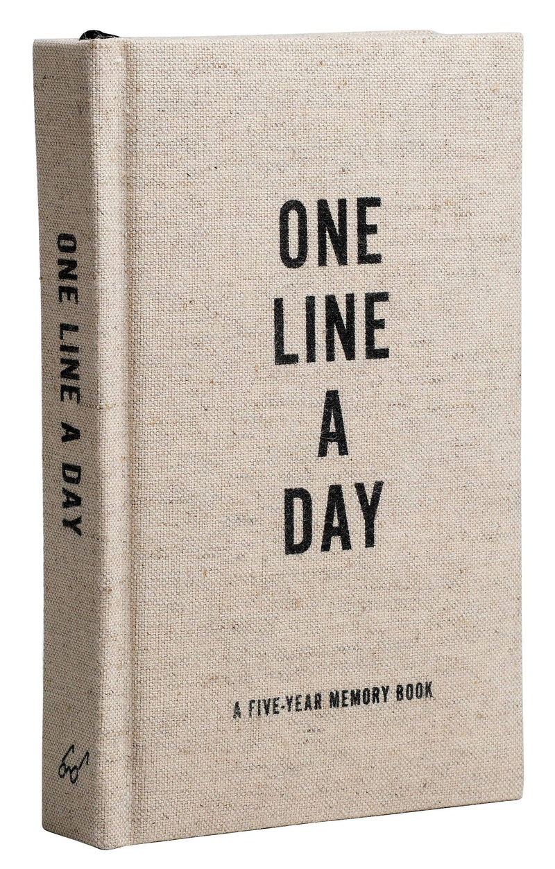 One Line a Day, A 5 Year Memory Book (Canvas)