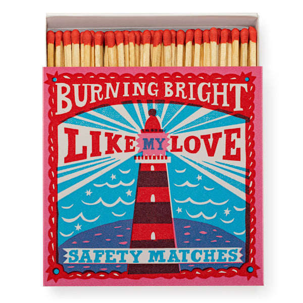 Burning Bright Matches