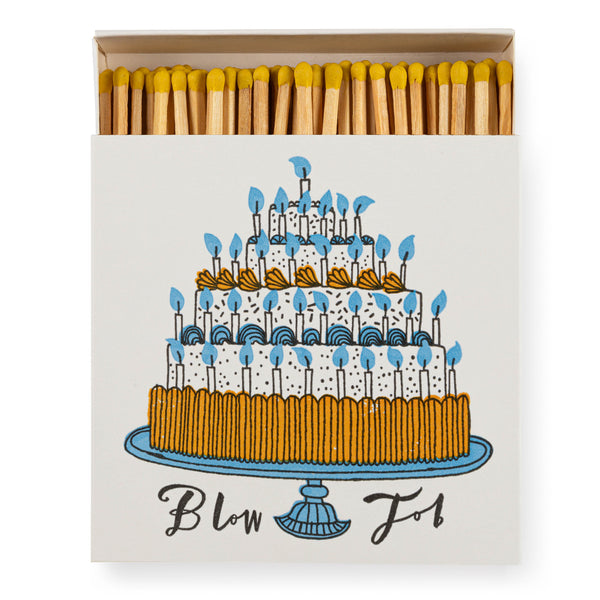 Blow Job Birthday Cake Matches