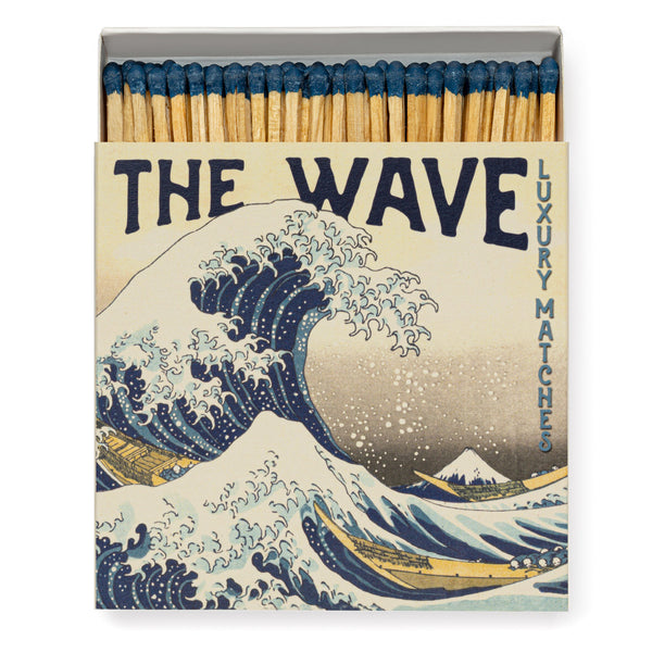 Hokusai Wave Square Match Box