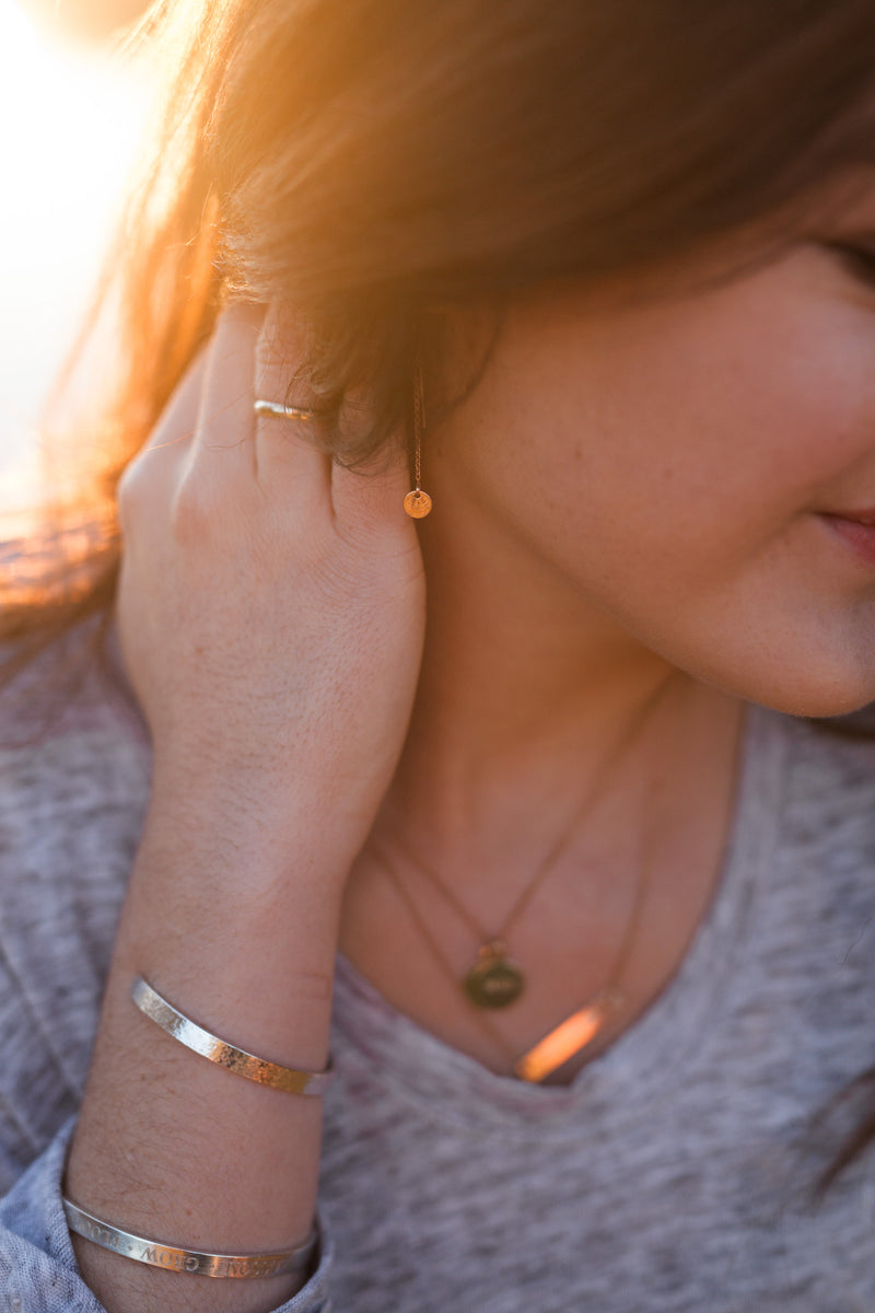 Waterfall Earrings, 14k Filled Gold