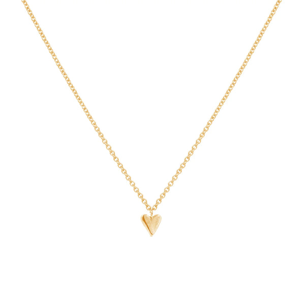 Heart Necklace - 14k Rolled Gold