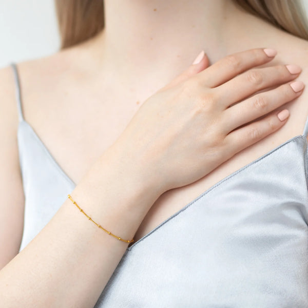 La Lune Bracelet - 14k Rolled Gold