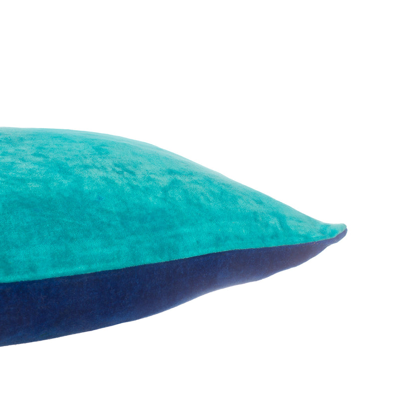 Two Tone Velvet Cushion