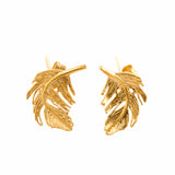 Feather Stud Earrings